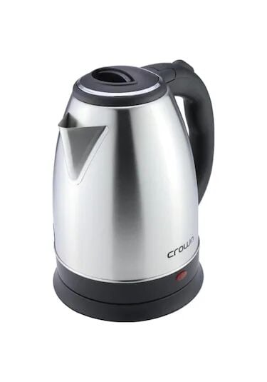 CROWN CRW-7102 CELIK SU ISITICISI KETTLE 1500W 1.8LT